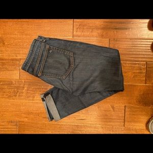 Rag and Bone Low Rise Distressed Jeans